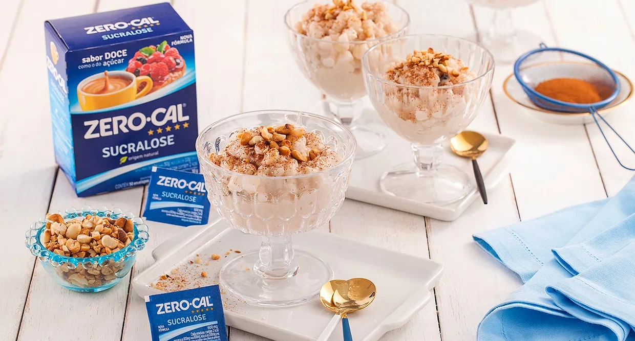 Canjica com Zero-Cal