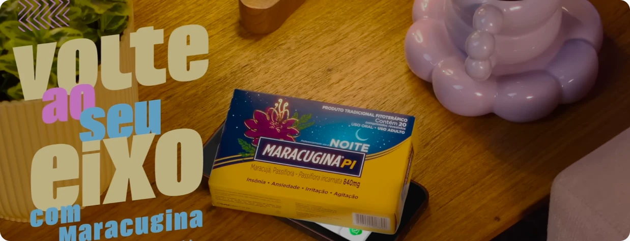 Volte ao seu eixo com Maracugina