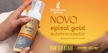Imagem do post Pele dourada, sem sol! Mantecorp Skincare lança episol gold água bronzeadora