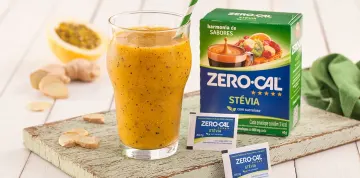 Smoothie de Manga com Zero-Cal