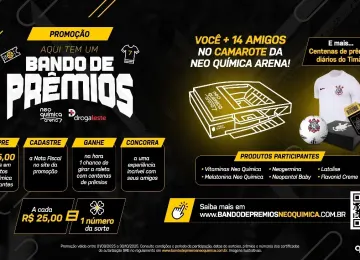 Promoção Bando de Prêmios de Neo Química