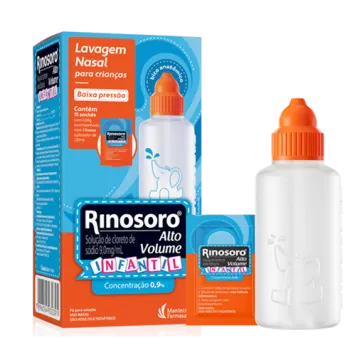 Rinosoro Alto Volume Infantil