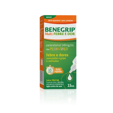 Benegrip Multi Febre e Dor