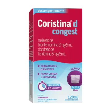 Coristina D Congest Xarope