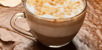 Café com Macadâmia e Sorvete