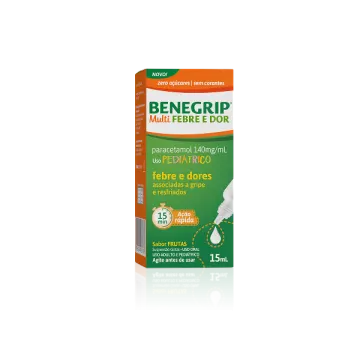 Benegrip Multi Febre e Dor