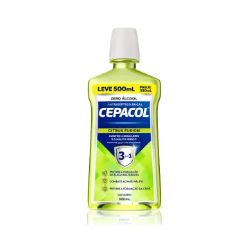 Cepacol Citrus Fusion sem álcool