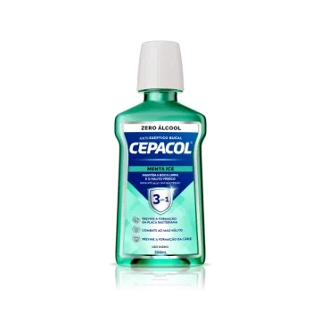Cepacol Menta Ice sem álcool