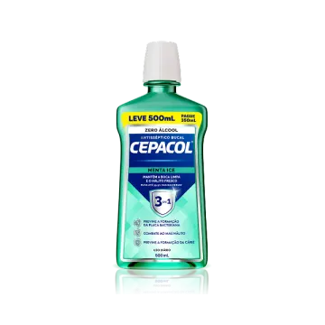 Cepacol Menta Ice sem álcool