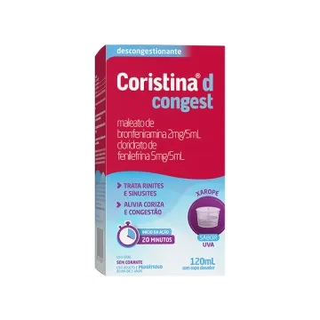 Coristina D Congest Xarope